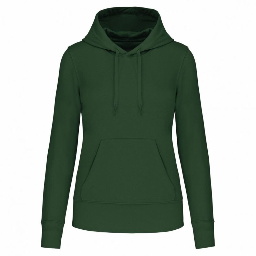 Kariban Womens/Ladies Hoodie / Forest Green
